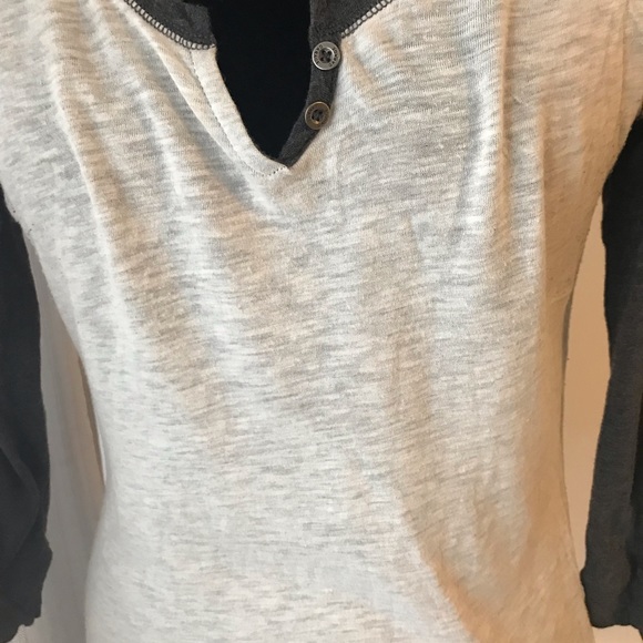 Garage creme and grey baseball tee - Picture 4 of 8